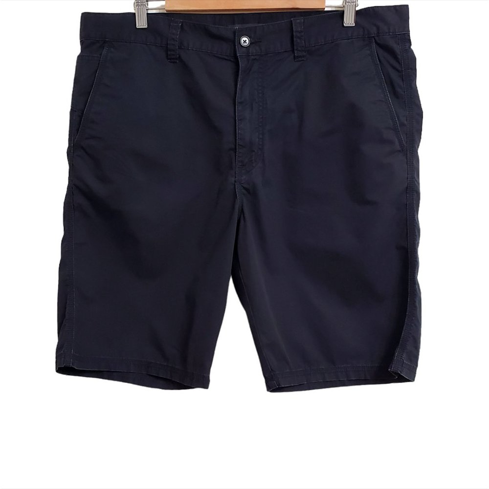 John Varvatos Mens Star USA Cotton Shorts 38 Black Pockets